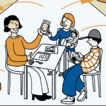 Flyer Familienberatung in Arztpraxen