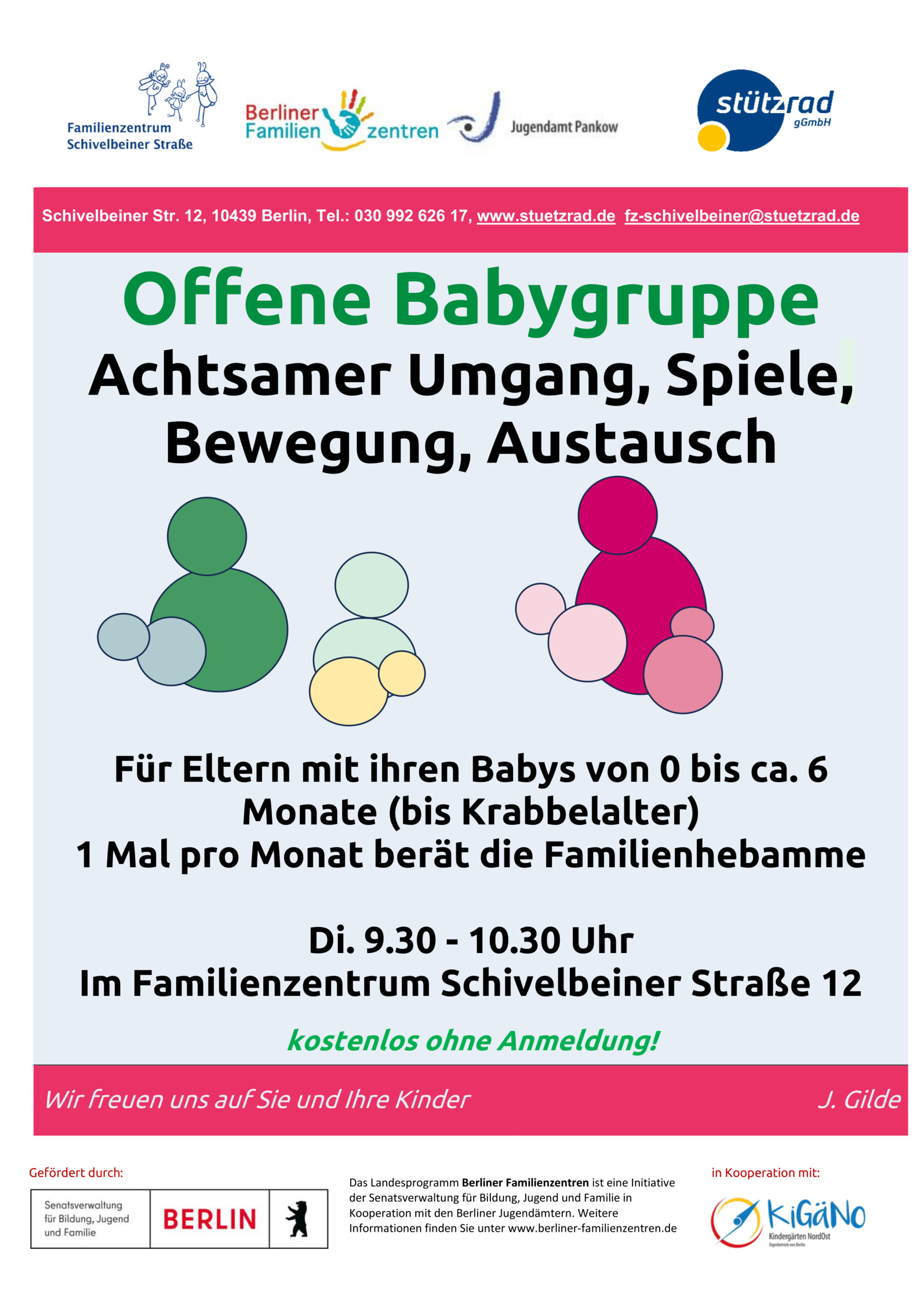 Offene Babygruppe im Familienzentrum