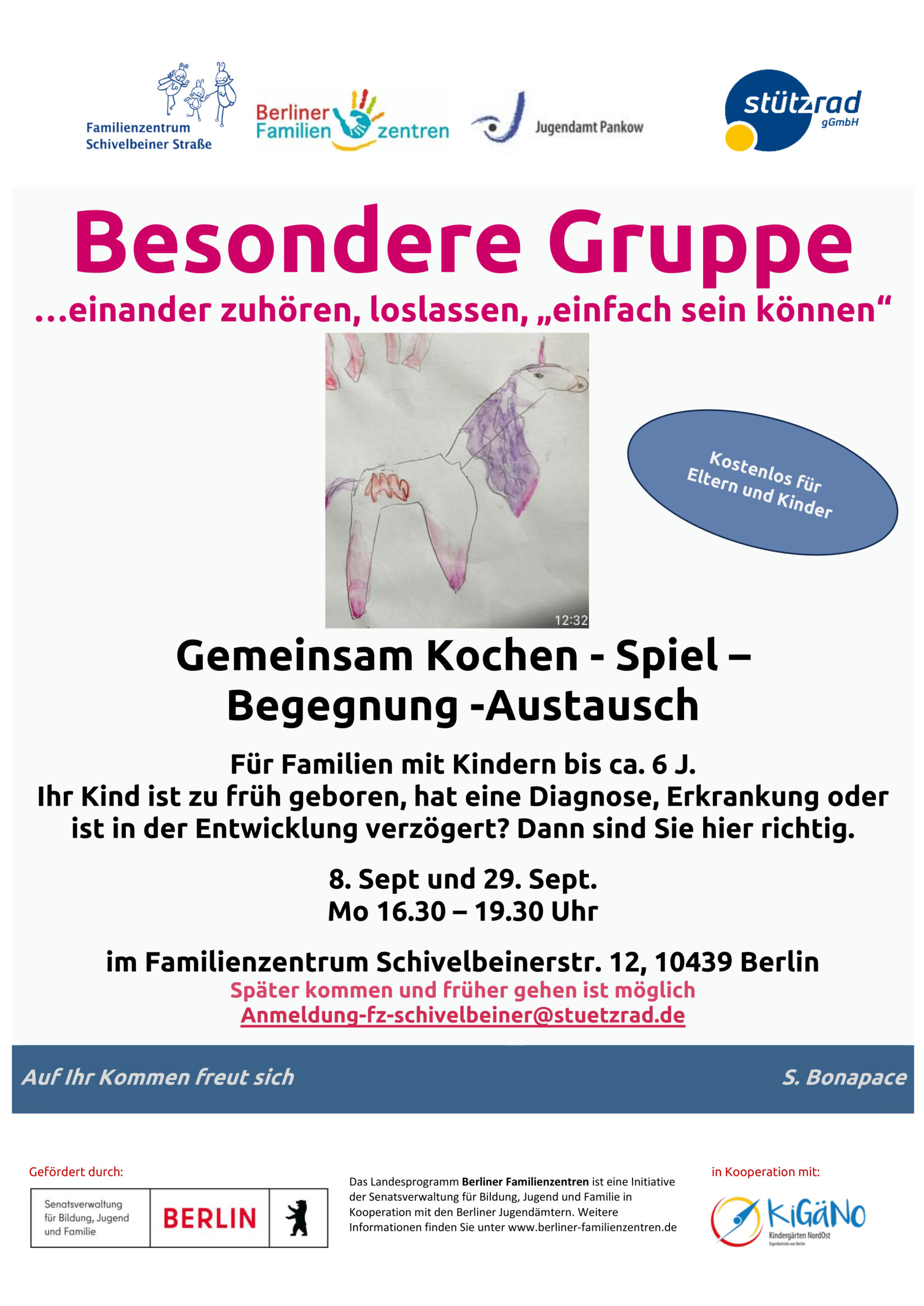 Gruppe für Eltern mit Kindern mit Diagnose