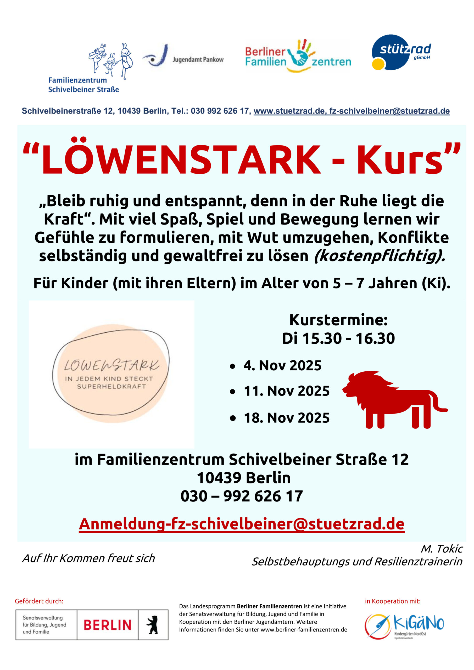 Workshop Löwenstark