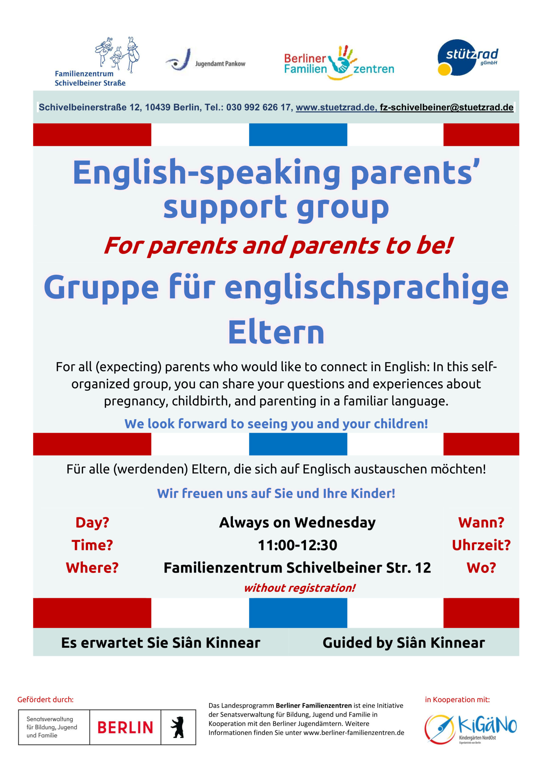 Englischsprachige Angebote