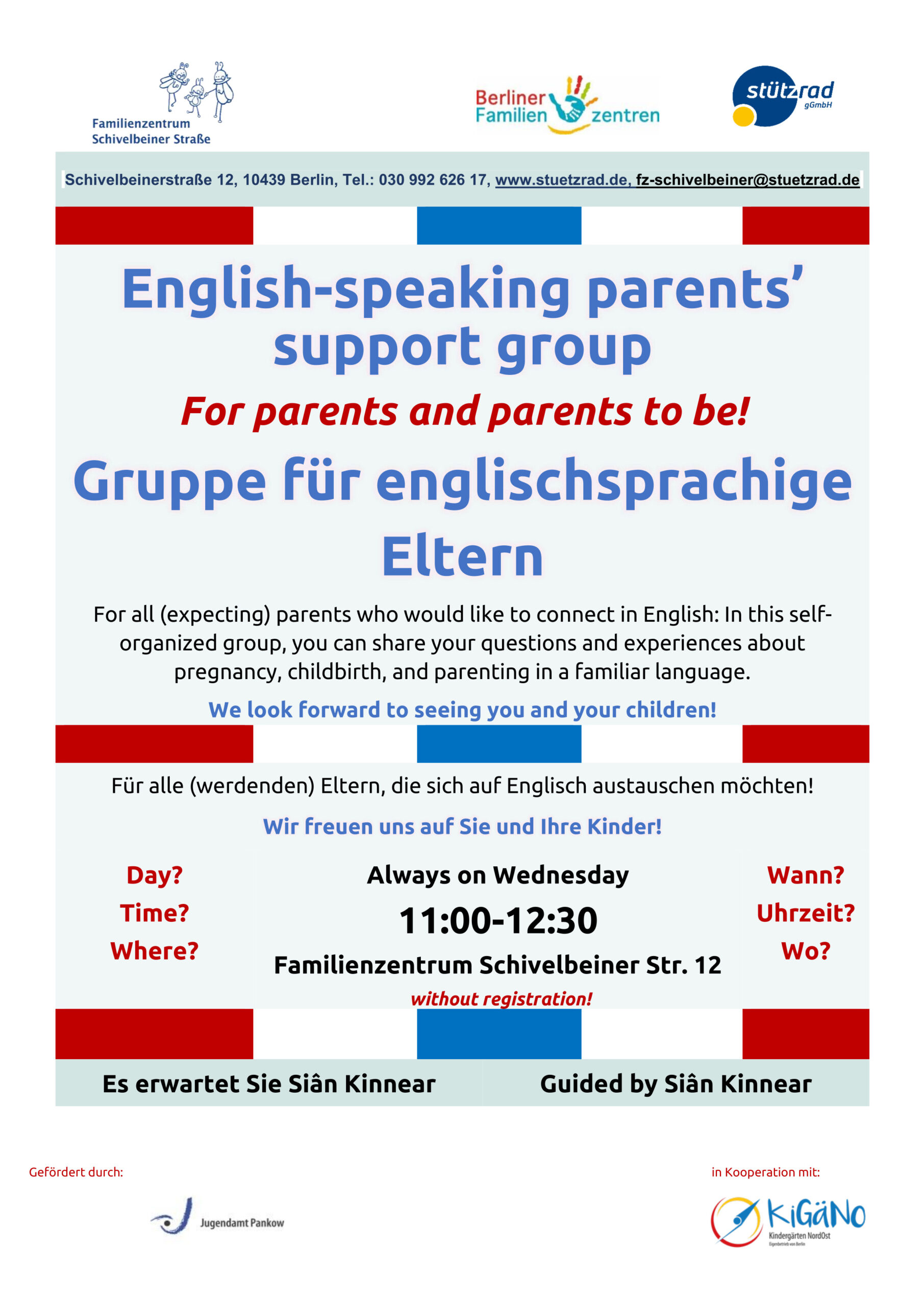 Angebote in englischer Sprache