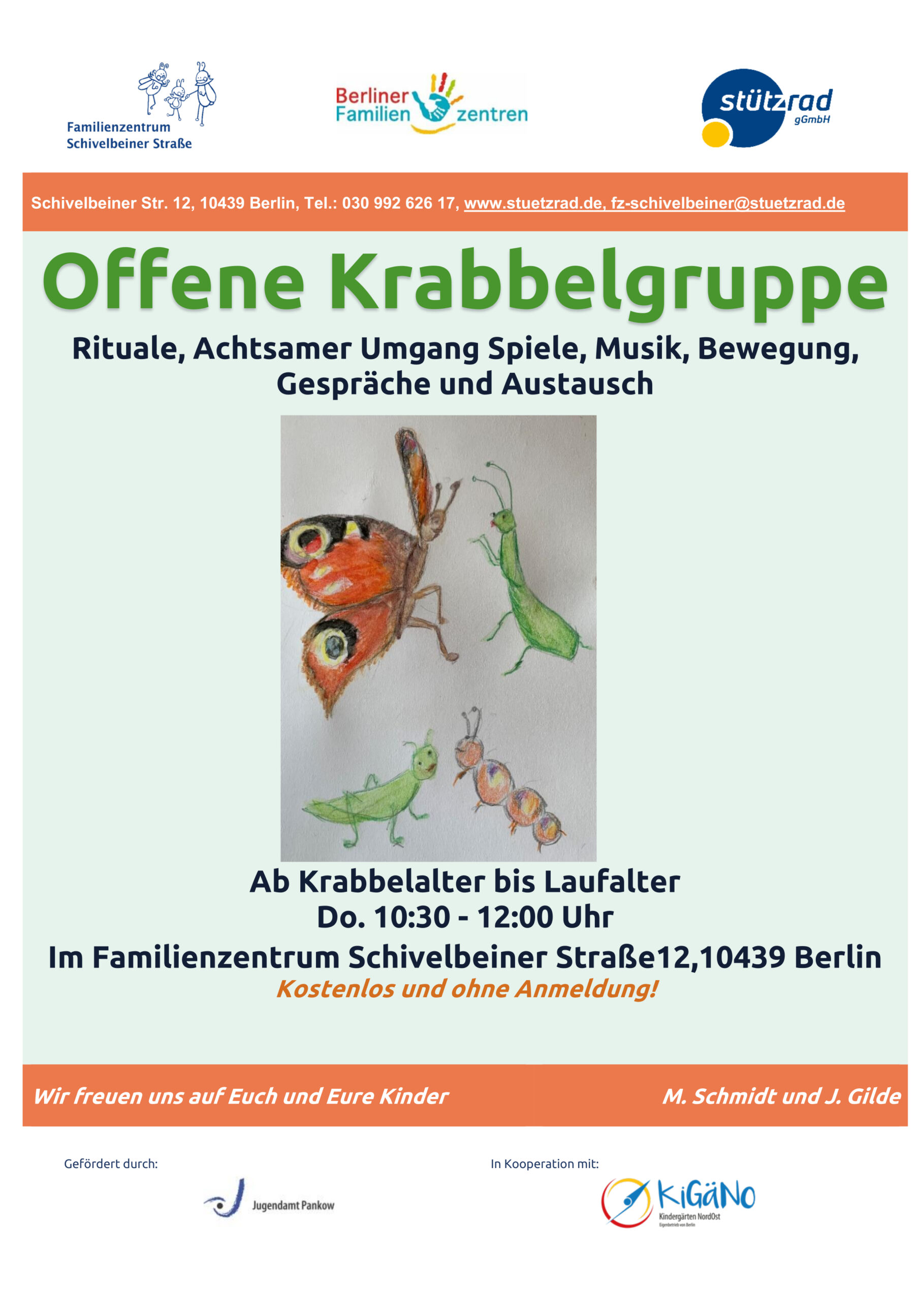 Krabbelgruppe im Familienzentrum
