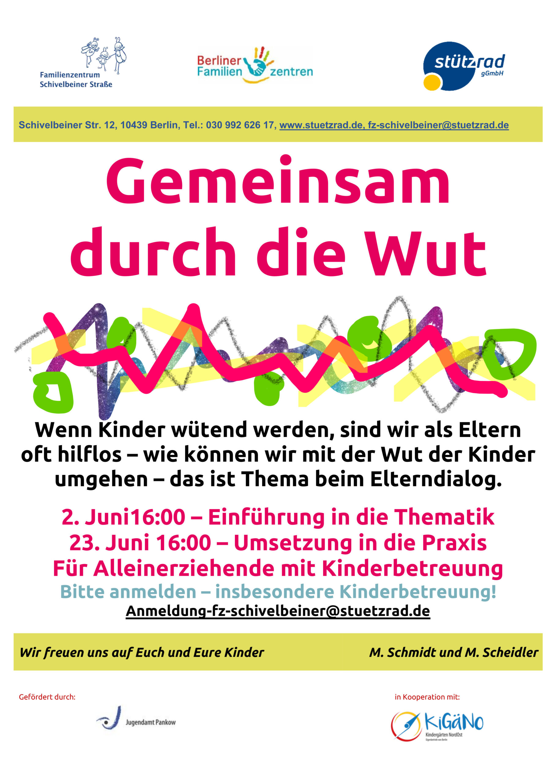 Workshop Gemeinsam durch die Wut