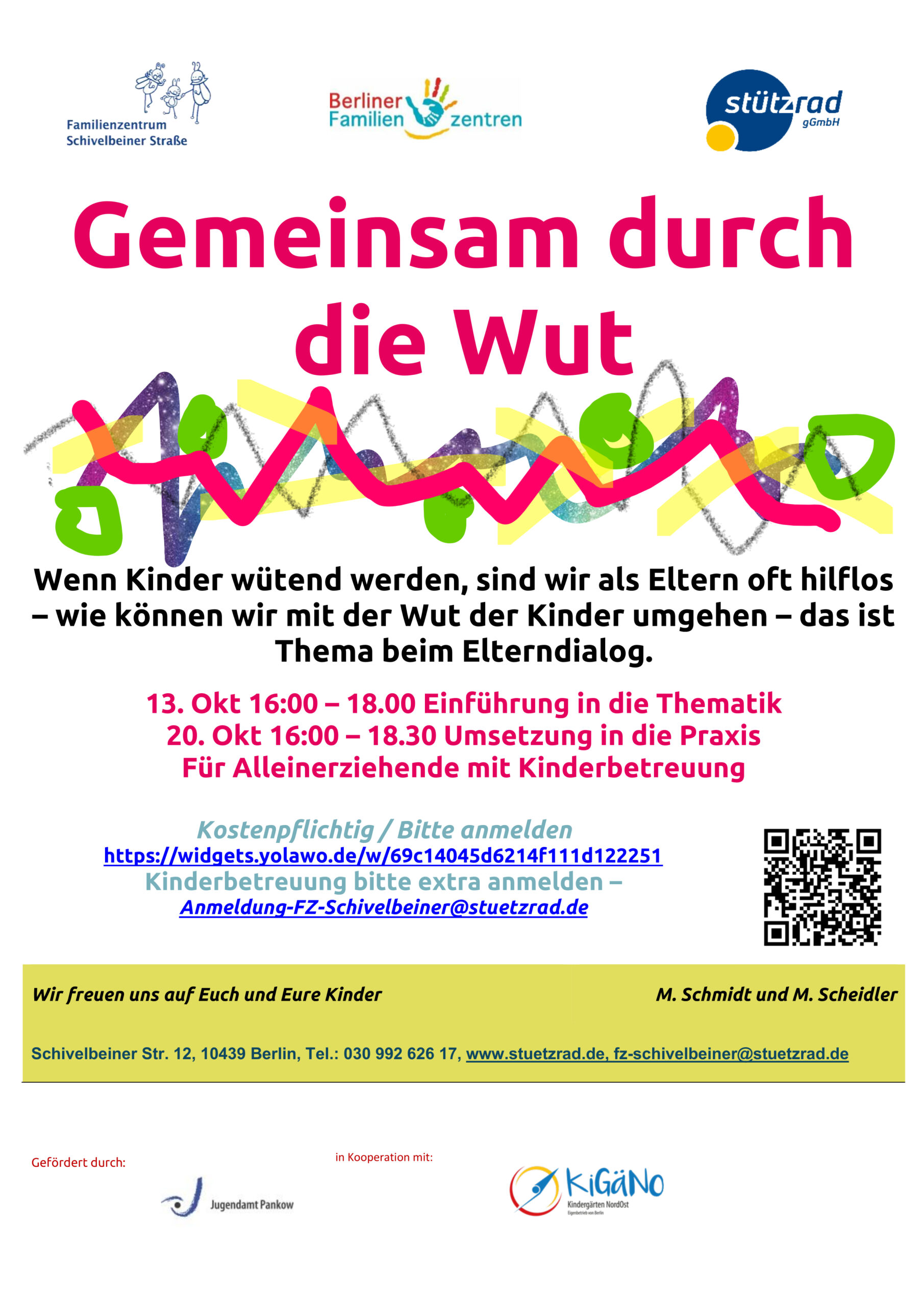 Workshop "Gemeinsam durch die Wut"