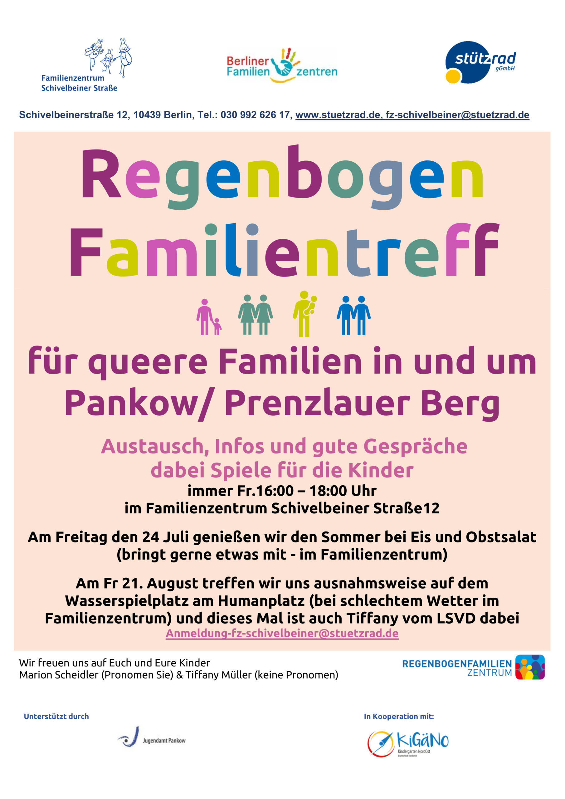 Queere Angebote im Familienzentrum